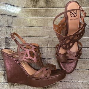 Daisy Fuentes size 9 NEW wedges